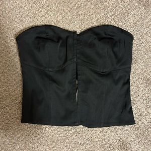Abercrombie & Fitch Black Corset Top